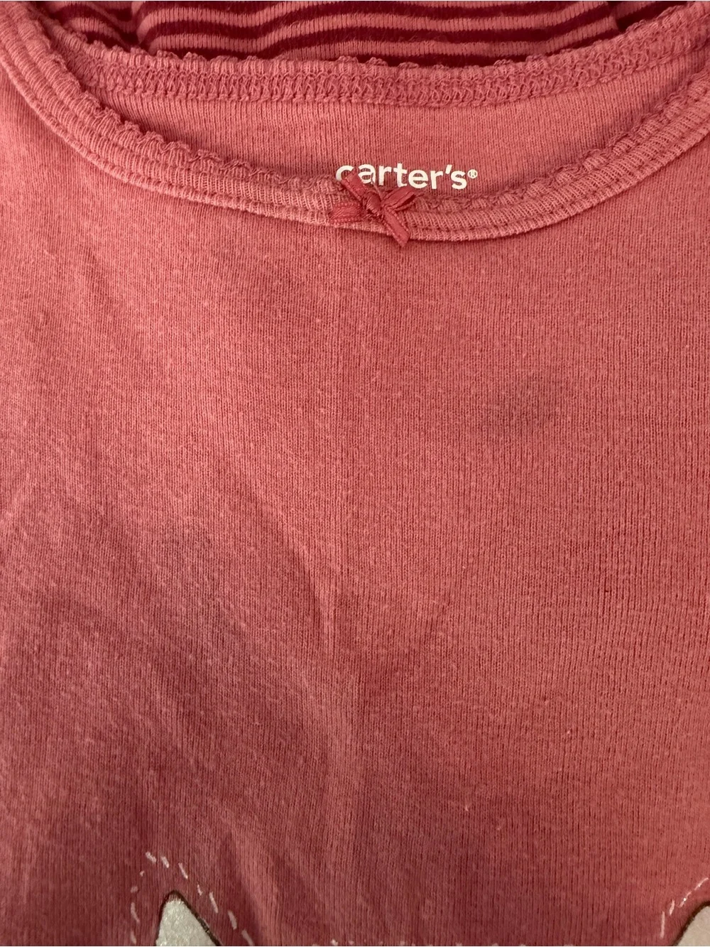⭐️Carters Pink Fox Two-Piece Pajama Set & Pink Penguin Footed Sleeper